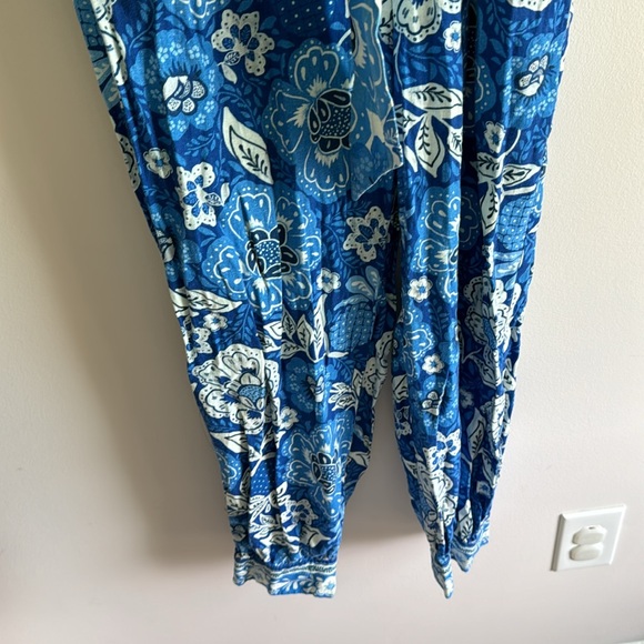 FARM Rio Full of Flowers Linen Blend Jumpsuit - Size XS - Picture 10 of 14